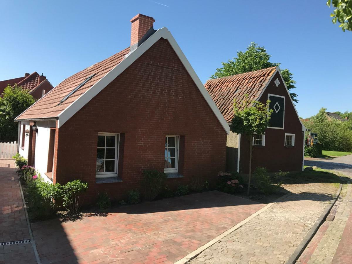 Ferienhaus Wattwurm Rysum Экстерьер фото